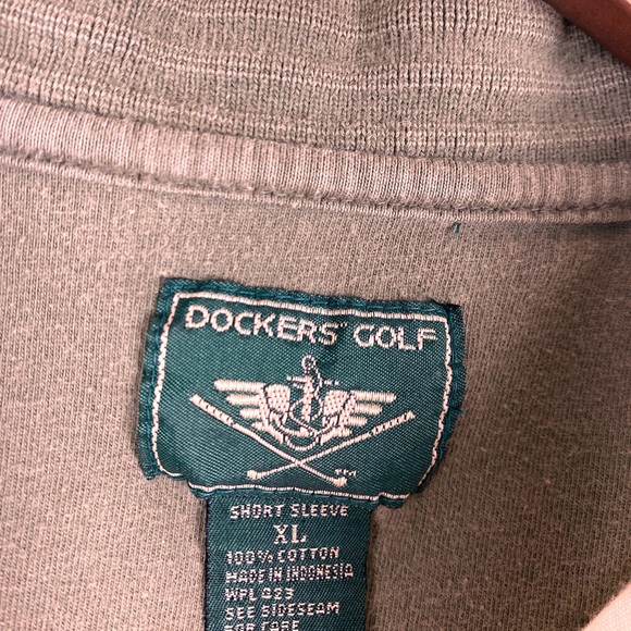 Dockers Golf Men’s Polo Shirt Golf Course Design XL - Picture 5 of 12